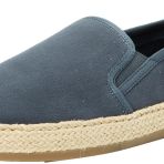 Geox Erkek çocuk U Pantelleria A Espadril Wedge sandalet, Lacivert, 41 EU