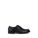 Geox Erkek Siyah Walk Pleasure Bağcıklı Deri Klasik Ayakkabı U45cgb00043c9999