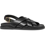 Geox Kadın Siyah D Adelash A - Smo.Lea Deri Sandalet D55YWA00043C9999