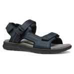 Geox U Spherica Çift Bantlı Kumaş Sandalet, 42, 5003248050, Lacivert, Erkek