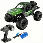 Gepettoys 1/10 4WD 4x4 Off Road 2.4ghz Uzaktan Kumandalı Şarjlı Oyuncak Rc Araba - Yeşil