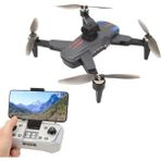 Gepettoys P18 Vega HD Kameralı Drone 20-29 dk Uçuş Süresi GPS Destekli - Gri - Siyah