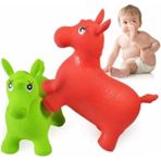 Gepettoys Şişme Zıp Zıp Hayvanlar Pilates Eşeği Oyuncak Pompa Dahil