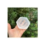 Gepstone Altıgen Selenit Doğal Taş Çanak 9 CM KJI76G