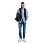 Gerardo Smart Jean Erkek Pantolon Regular Fit Mavi