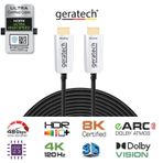 Geratech 4K-8K 48Gbps Hdr Optik Hdmi 2.1. Kablo 10 Mt