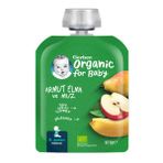Gerber 90 gr Organic Muz Elma Armut Püre