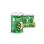 Gerber Organik Pirinçli Buğdaylı Muzlu 2x35 gr Bebek Atıştırmalığı