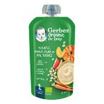Gerber Organik Yulaflı Havuç Elma Bal Kabağı Mango Püresi 110 gr