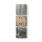 Gerbera ve Şişe Tablosu 30 x 96-3 Parçalı