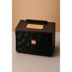 Gerçek Ahşap Taşınabilir Şarjlı Bluetooth Hoparlör Subwoofer Ses Sistemi