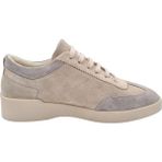 Gerçek Deri Günlük Kadın Sneakers - Açık Gri