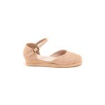 Gerçek Elişi 3cm Arkası Az Açık Hasır Jüt Bantlı Günlük Kadın Espadril Handmade Hasır 43