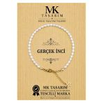 Gerçek İnci Bileklik Mk.7000.841- Rahatlık-Dinginlik-Enerji- Stres Bilekliği