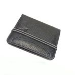 Gerçek Özel Hakiki Deri Lastikli 20 Kartlık Kredi Kart Cüzdanı 10 cm X 8 cm