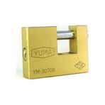 Gerçek Pirinç Madeni Yuma 70mm Kayar Milli Asma Kilit