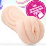 Gerçekçi Et Dokusunda Suni Vajina Silikon Realistik El Tipi Cep Erkek Mastürbatörü Pocket Pussy Vajinal Yapay Mastürbatör