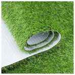 Gerçekçi Evcil Hayvan Suni Çim Halısı, Köpekler ve Kediler için İç/Dış Mekan Suni Çim Halısı, Bahçe, Balkon ve Teras için Dekorasyon, 40 x 100 cm, Ve