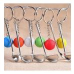 Gerçekçi Golf Tasarımlı Şık Anahtarlık Kolye Çanta Süsü Golf Keychain