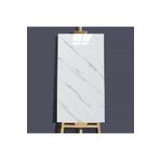Gerçektrend 30x60 Kendinden Yapışkanlı Beyaz Mermer Desen Köpüklü Duvar Kaplama Pvc Panel (1adet)