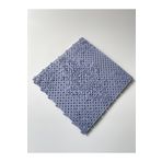 Gerçektrend Mavi, Çini Desenli Ortopedik Plastik Yer Karosu Zemin Döşemesi Yer Izgarası 33x33 1 M2 (9 Adet)