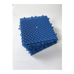 Gerçektrend Mavi, Plastik Kırılmaz Yer Karosu Zemin Kaplaması 1 M2 ( 16 Adet ) 25 X 25 Cm