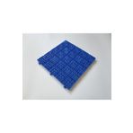 Gerçektrend Mavi,kare Desenli Ortopedik Plastik Yer Karosu Zemin Döşemesi Yer Izgarası 33x33 1 M2 (9 Adet)