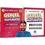 Gerçel Matematik DGS KPSS ALES Video Ders Kitabı ve Soru Bankası Seti
