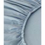 Gercella Cotton (Pamuk) 120 x 200+30 cm Mavi Fitted (Lastikli) Tek Kişilik Çarşaf Bed Sheett - 120X200+30CM