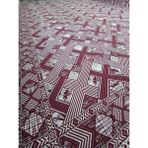 Gereli Home Savan Dokuma Halı Örtüsü - Bordo - 240 x 340 cm
