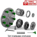 Gergedan Ahşap Torna Aynası G100 Set 3 M33