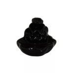 Geri Akış Buhurdanlık Tütsülük Seramik Şe Siyah Backflow C0902