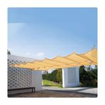 Geri çekilebilir pergola güneş tentesi, ekstra kalın su geçirmez HDPE kumaş gölgelik yelken, dış mekan gölgeliği için (G 1,8 x U 4 m/G 5,90 x U 4,0 m)