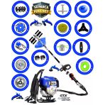 German Wr 465 Yüksek Performans 14 Parça Full Set Benzinli Sırt Tipi Ot Çalı Çim Biçme Makinası