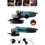 Germany 1020W 125MM Metal Şanzuman Devir Ayarlı Avuç Içi Taşlama Makinası