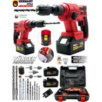 Germany Style Alman Alman Ms-880 Kömürsüz Motor Çift Akülü Darbeli Hilti Matkap
