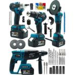 Germany Style Delici Kırıcı Hilti 125 mm Taşlama-Somun Sökme 13 mm Darbeli Matkap