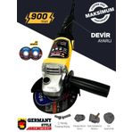 Germany Style GRM-9803 125 mm Avuç İçi Kesme ve Taşlama Makinesi