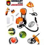 Germany Style GRM99888RPMX Benzinli 2 Zamanli Sirt Tip Motorlu Tırpan