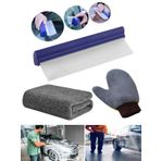 Germany Style Silikon Uclu Cam Silecegi Cekcek Ve Puskullu Mikrofiber Araba Yikama Ve Detay Temizlik Eldiveni O