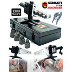 Germany Style Su Tesisatı Plastik Boru Kaynak Makinesi Kademe Ayarlı Çantalı Makaslı Set