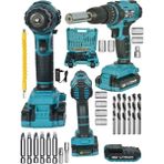 Germany Thechnology 58 Watt Matkap Şarjlı Vidalama ve Gator Soket
