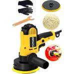 Germany Yellow Compact 3200 W 6 Kademe Devir Ayarlı Zımpara Polisaj Pasta Cila ve Parlatma Makinası