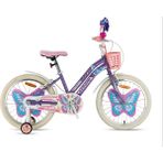 Geroni Butterfly 16 Jant Kız Çocuk Bisikleti 2026 Model - Metalik Eflatun - Pembe - Mavi - geronı