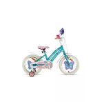 Geronı Butterfly - 20" Mtb - 11' - Vitessiz - V.b. - Metalik Turkuaz-Beyaz/Mavi Çocuk Bisikleti