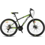 Geroni Magnum 26 Jant Md Mekanik Disk Fren - Shimano Vites Bisiklet - Mat Siyah - Yeşil - Beyaz