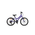 Geronı Swan Lady - 24" - Mtb -13'- 21 Vites - V.b - Mor-Lila/Mavi Çocuk Bisikleti