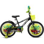 Geroni X-Force 16 Jant Erkek Çocuk Bisikleti 2026 MODEL - Siyah - Neon Sarı