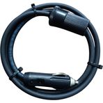 Geseus Araç Çakmaklık Uzatma Kablosu 12-24 Volt 16 Amper 2 X1,5mm Ttr Bakır 1 Mt-Siyah