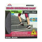 Geseus Boss Siyah Merdiven Kaydırmaz 50mmx25mt Bant
